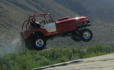 Flying Jeep!
